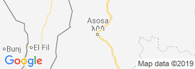 Asosa map